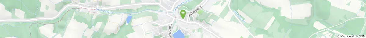 Kartendarstellung des Standorts für Apotheke Zur Mariahilf in 3804 Allentsteig